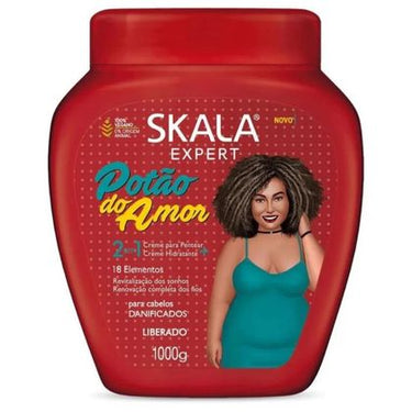 Skala Expert Potão do Amor 2-in-1 Hair Treatment Cream – 35.2 oz (1000g) - ANNS BEAUTY SUPPLY